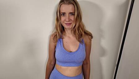 203- Shy Woman Swallows Cumload