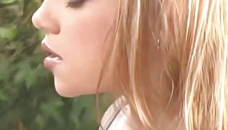 8teenhub - Gauge Outdoor Solo Masturbation Scene