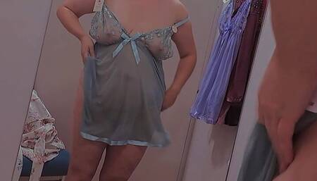 Dressing Room Dress and Lingerie try on haul