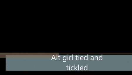Alt girl tied and tickled WMV