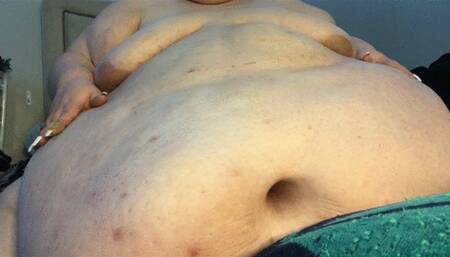 Belly shake and giggle tease