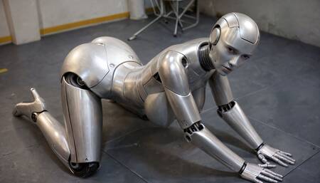 Most Advanced Sex Bot Gets Her Artificial Pussy Filled With Cum POV AI Porn