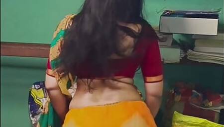 18 Year old Indian college student invited in Hotel ass and tight pussy fucked hard