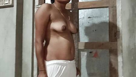 Deshi husband and wife Morning time Single Enjoy