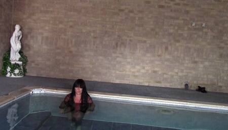 Raven Is Dripping Wet In Sexy Sheer See-Through Shirt!!! - MP4