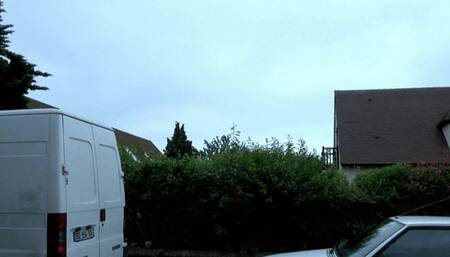 FOR HIS FIRST VIDEO, HE OFFERS HIS SLUT WIFE'S HOLES TO TWO GUYS