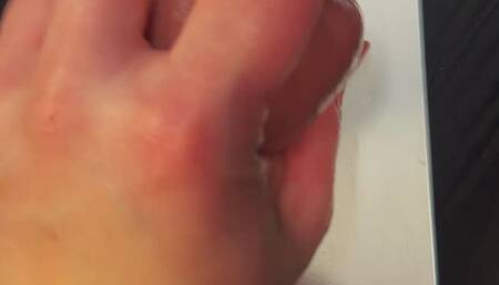 Cock mangling and ball stomping