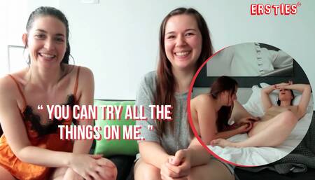 Ersties - Sweet Leah fingers loudly moaning Domino