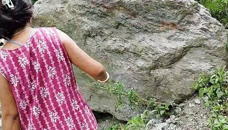 Village Indian Outdoor Risky Fucking With My Hot Maid 7.5M