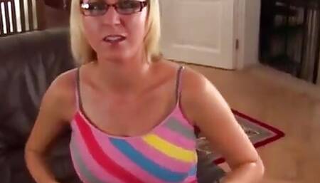 Blonde MILF Rachel Boost Fucking in POV