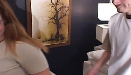 Horny Zoey gets fucked in reverse cowgirl pose