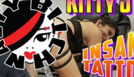 Behind the Scenes of Kitty Jaguar Getting Her Asshole Tattooed!