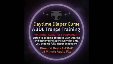 Daytime Diaper Curse Audio Training - Listen to become obsessed with wearing and using diapers every day