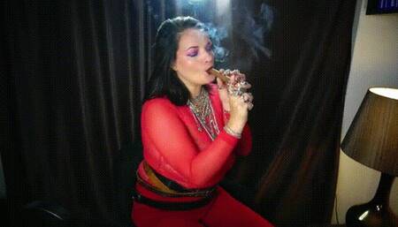 Cigar and jewelry (2 angles) (mp4 version)