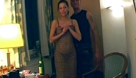 Tempting German doll fucked and sprayed with jizz