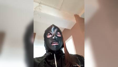 Pvc sissy bitch