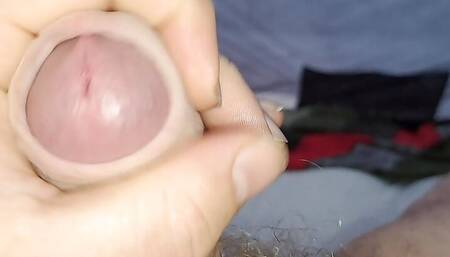 Dealing with my morning wood.