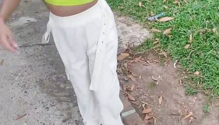 MY INDIAN NEIGHBOR DESI FUCKS VERY WELL WHILE HER HUSBAND LEAVES THE HOUSE
