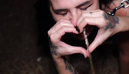 Walking My Pig in the Park