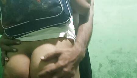 Indian College girl first time sex with tution teacher