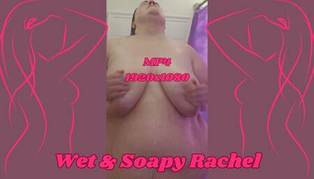 SSBBW Rachel Gets Wet and Soapy in Her Shower MP4 1920x1080