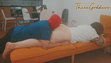 In-House Slave's Ass Cleaning Task