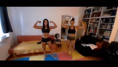 HUNGARIAN DERBY , DOLLY VS KIM PART 2 , TEST OF STRENGTH