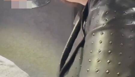 Cheating Slut Wife in Pvc Lingerie Gets Hard Fucked After a Night Out - Hotwife Trix