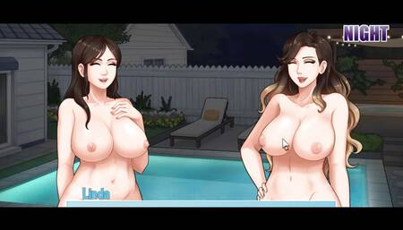 House Chores (Siren) - Part 52 Lesbian Kissing Pool By LoveSkySan