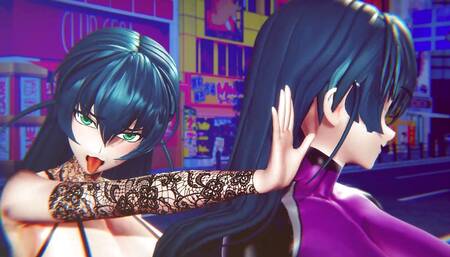 Mmd R-18 Anime Girls Sexy Dancing clip 76