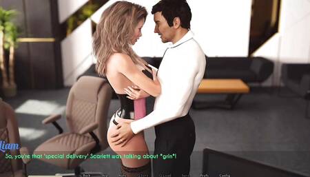 AWAM #46. Surprised husband at work part 2