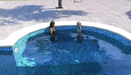 AWAM #21 Girls got more intimate with each other