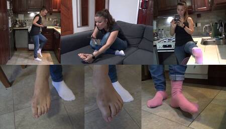 Lucy - I hurt my foot again