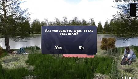 College Kings #14 Handjob outdoor and a fuck session at night