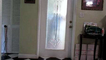 Cum Eaters Delight--Naked Housecleaner Makes a Mess Then Laps it All Up