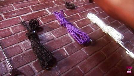 A Blonde and a Brunette Dressed in Latex Are Shagged by a Slaves Big Dick