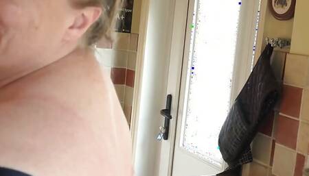 Your Busty Mature BBW Housewife Rachel Sucks Your Cock POV