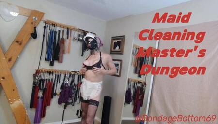 Maid Cleaning Master's Dungeon
