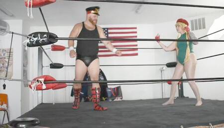 Cosplay Battle! Cammy vs Bison