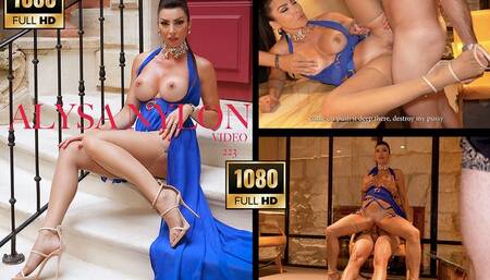 223 FULL HD BAISE DEVANT UN FAN EN LINGERIE , BAS NYLON ET TALONS HAUTS