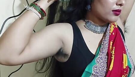 Big boobs horny wife gave sexual pleasure to her husband (Hindi audio)