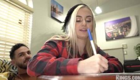 Hot Blonde Aria Banks Teen Takes Big Dick Pounding in Filthy Casting