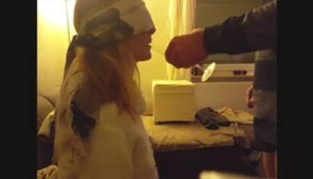 Neighbors wife invitation for a game ended in a surprise for her