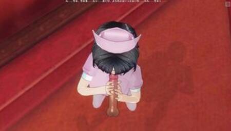 3D HENTAI POV The nurse sucked off the patient