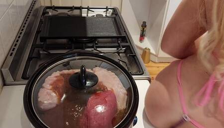 Bikini Meal Prep Sexy Video of Me Wearing a Bikini and Doing My Weekly Meal Prep