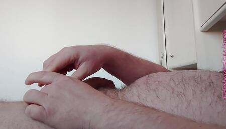 Nylonjunges Cum in Glass 1