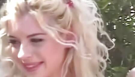 This Beautiful and Naughty Blonde Angel Got Her Ass Banged by a Huge Dick Outdoors