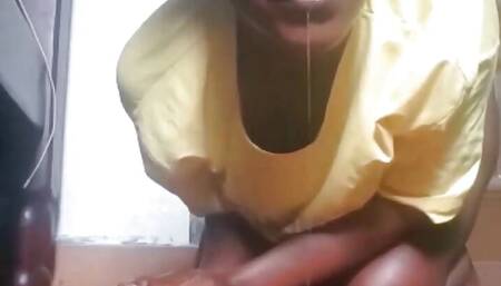 Double Squirt Using Large Dildo and Buttplug