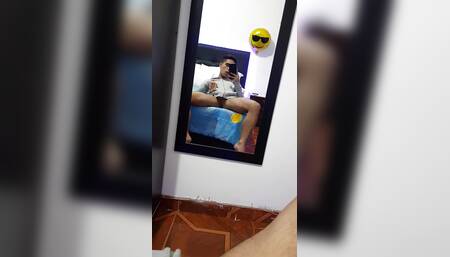 Cum on Mirror