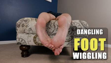 Dangling Feet Off Furniture Feet Wiggling Foot Play - Kylie Jacobsx - MP4 1080p HD